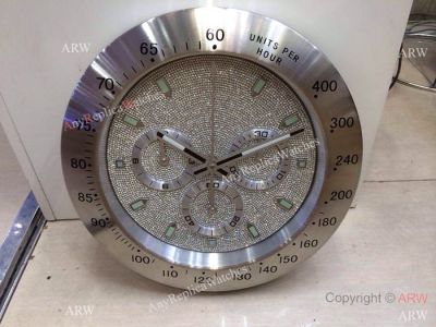 Replica Rolex Display Wall clock / Rolex Daytona Diamond Dial Wall Clock